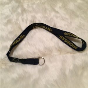 University of Michigan lanyard